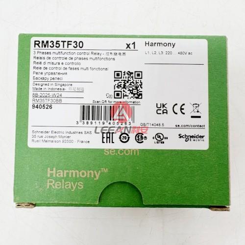 Schneider Electric Harmony Control Relays RM35TF30 Industrial Multifunction 3 Phase Relay 250V 5A New